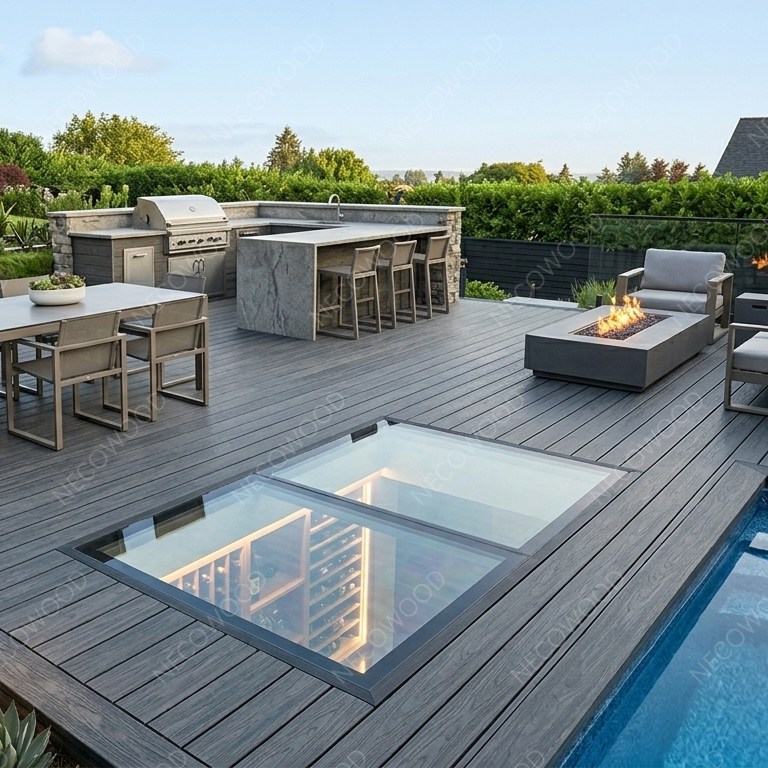 Kestävyyden lisäksi: Necowood julkistaa seuraavan sukupolven 360° Shield -koekstruusio-WPC:n vuodelle 2026