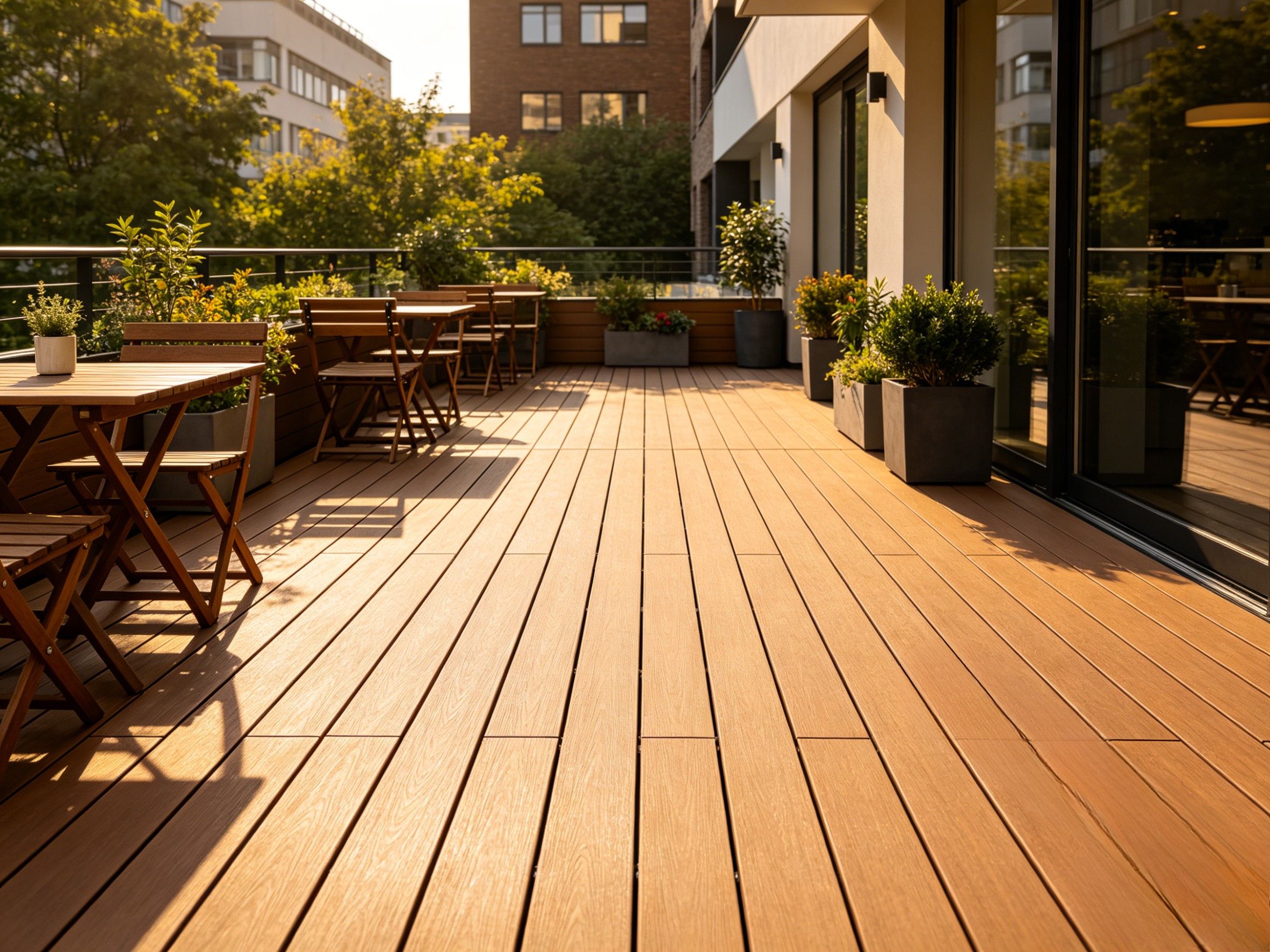 WPC vs Hardwood Decking: 2026 kustannusvertailu hankintatiimille
