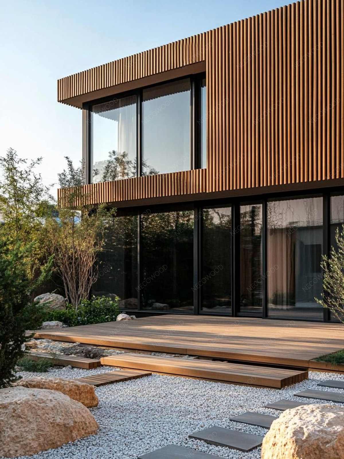 Weather the World: Necowood ASA -kantinen WPC – erittäin kestävä, kevyt lähetettäväksi, ei huoltoa