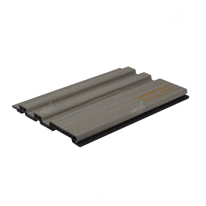 Kaupallinen hotelli Accent uurrettu WPC-seinäpaneeli 138*12mm
