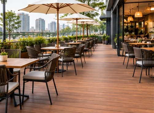 Commercial Walkways and Plazas