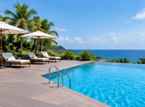 Swimming Pool Decks and Waterfront Spaces